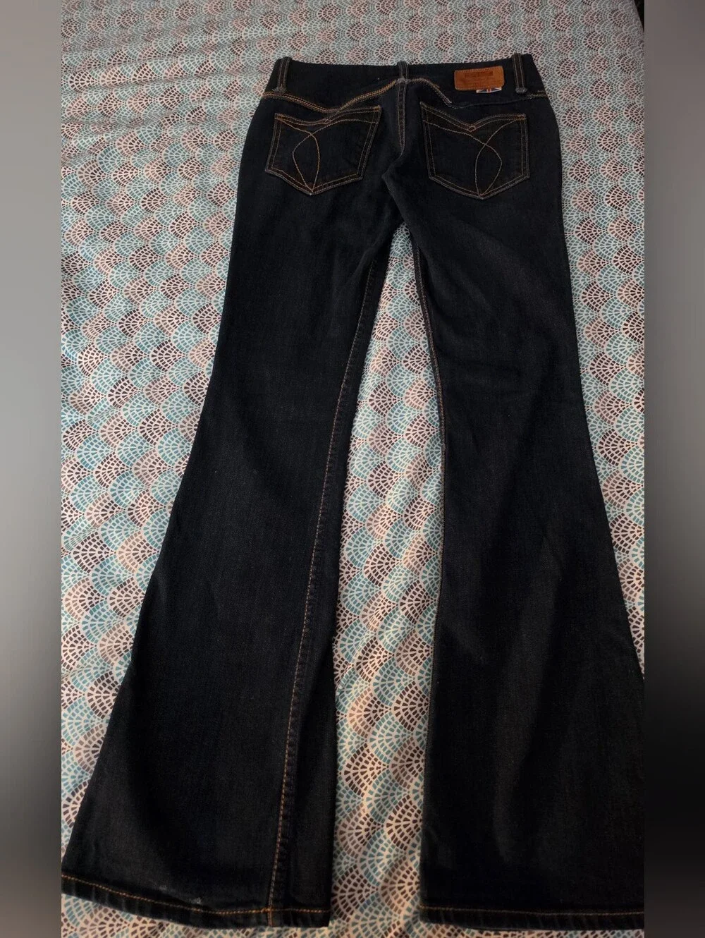 Hudson Jeans Dark Blue Flared Legged Women's Jeans
